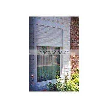 PVC roll shutter window