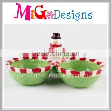 Ceramic Combined Bowl for Christmas Tableware Wholesale