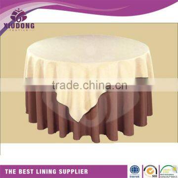 2015 Chinese Imports Wholesale Wedding Table Taffeta Tablecloth 120" Round