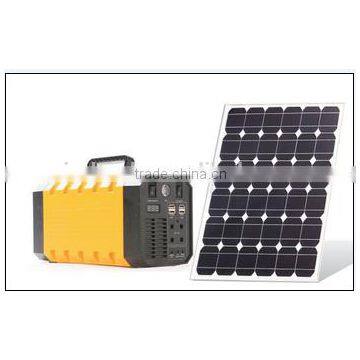 Portable Solar System With 500W Inverter, 35W Panel, 4 LED Bulbs for Indoor and Outdoor Lighting photo-2