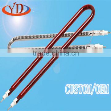 U Shape Ruby Carbon Heating Lamp/ IR heating lamp