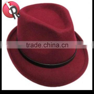 Womens Wool Felt Trilby Hat