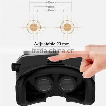 100% Original VR SHINECON Virtual Reality 3D Glasses Helmet VR BOX Movie for Samsung 4.7~6 Inch Smartphone+Wireless Gamepad 1.0 photo-4