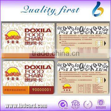 CR80 ISO 7816 AT24C02 PVC Smart Cards photo-3