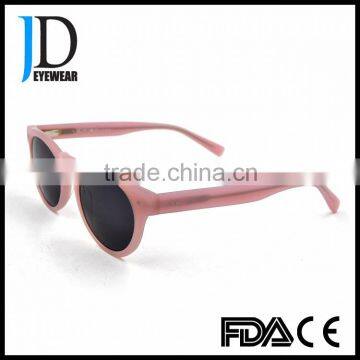 Most Popular Custom Logo Acetate Round Polarized Eye Glasses photo-3