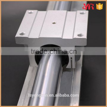 Linear Motion Shaft Support Aluminum Alloy Rail TBR25