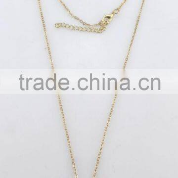 Trendy America style necklace gold 916