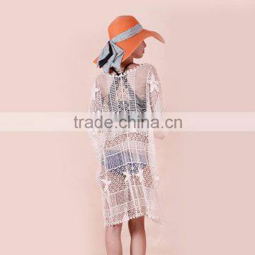 100% Cotton Embroidery Lace Garment photo-3