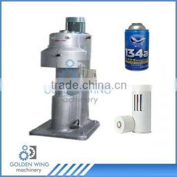 Manual Capper Sealing Machine For Spray Aerosol Can Dome/Bottom Lid Line