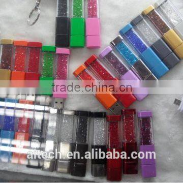Shenzhen 3D Laser Custom Logo Crystal USB 2.0 Crystal Usb Flash Drive Memory photo-5