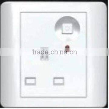13A 1Gang switched socket with LED CXA13001low price good quantity electrical wall switches brand