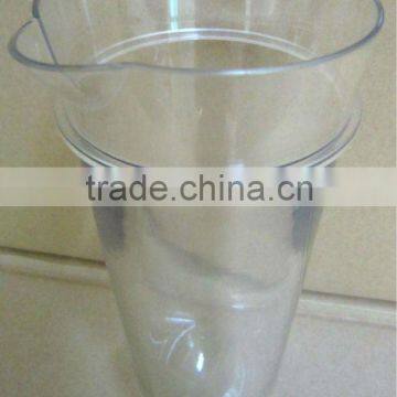 PETG Clear Disposable Juice Plastic Beverage Bottle with Porting