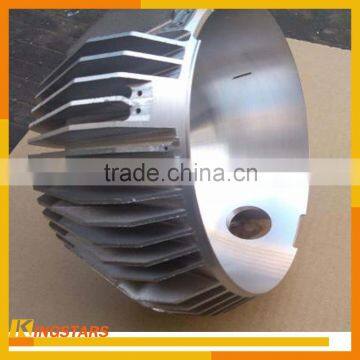 Powder coated aluminum forged LED heat sink