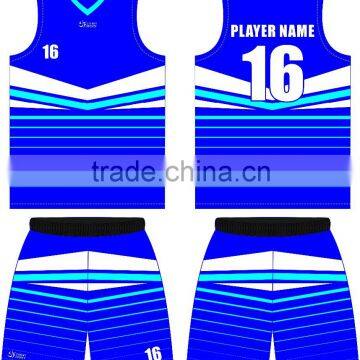 2016 New design basketball uniform for men