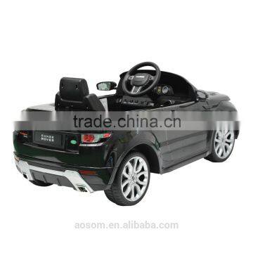 Aosom 12V Land Rover Evoque Kids Electric Ride On Car With MP3 and Remote Control - Black photo-4