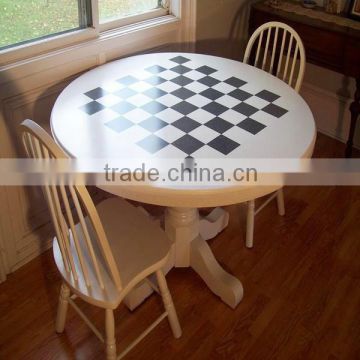 Simble solid surface table / acrylic dining table / chess coffee table