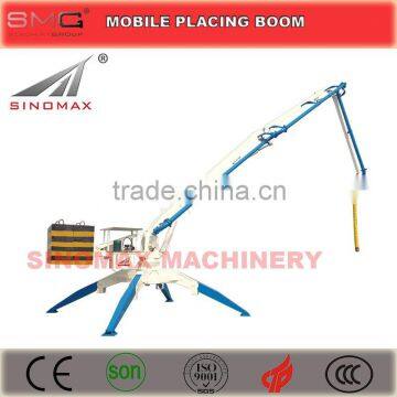 13m 15m 17m 18m Mobile Hydraulic Concrete Spreader, Concrete Placer, Spider Boom, Concrete Distributor for Sale in China