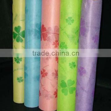 Printed nonwoven fabric for wrapping(Color nonwoven fabric )