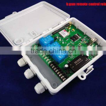 GSM access control sms gsm remote control relay