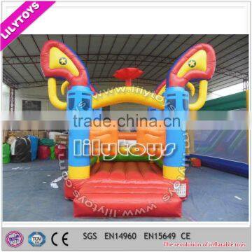 Best quality Inflatable boucner for kids/inflatable castle/4 line stitching