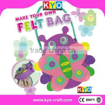 China factory bee bag art felt crafts
