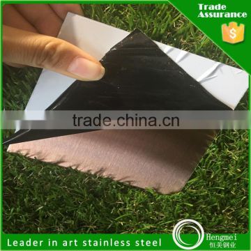 Factory best 8k polished 201 316 mirror and hairline stainless steel sheet