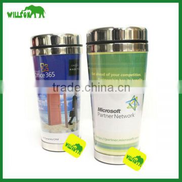 Double wall stainless steel insert mug