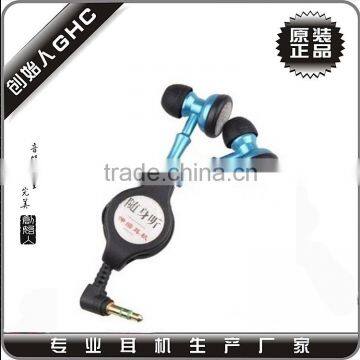 bulk production metal earphone with certification