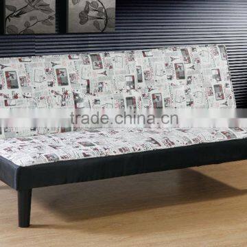 Paris Eiffel Tower pattern fabric foldable sofabed