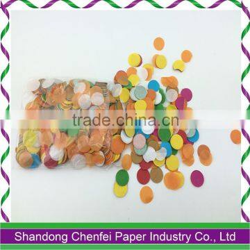 Handmade paper colored paper confettis for party