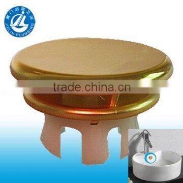 shinny color lavatory overflow hole cover