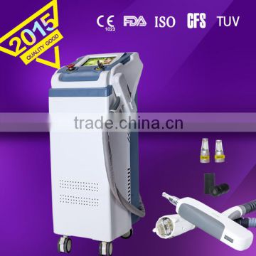 2015 hot sell skin whitening nd yag medical laser hair removal machine