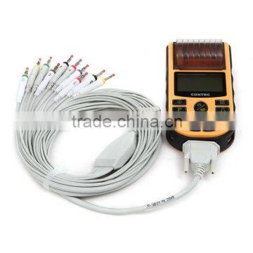 CE&ISO Price Single Channel Palm Handheld Human Use Electrocardiograph ECG Machine EKG Price With Software and Printer-EKG-80A photo-4
