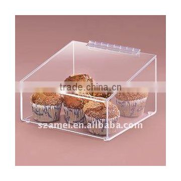 small acrylic bread box