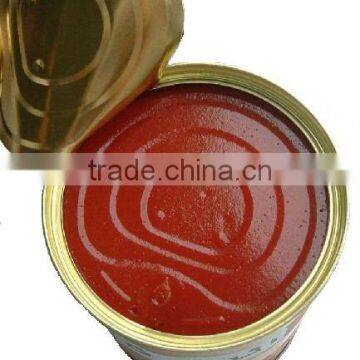 70-4500g canned tomato paste in tins factory making for the world