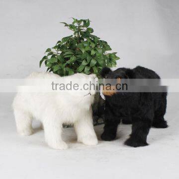 Collectible Funny Animal Figurines Animated Christmas Figurines Teddy Bear photo-4
