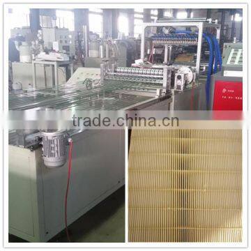 Real factory Mini-pleated HEPA filter/H12 H13 H14 U15 Gel Seal HEPA Filter pleating machine