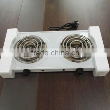 Electric Stove Double Hot Plate Electric Cooker with Cast Iron Heating Element