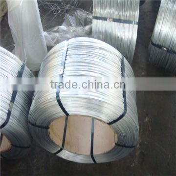 2.38mm 3.58mm ASTM B498 Galvanized steel core wire for use in ACSR for making Power Cable