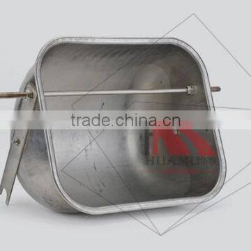 Pig Trough Animal Trough Sliver 420*350*245 mm photo-3
