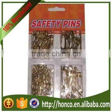 Safety Pins in blistercard packing