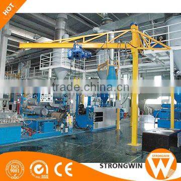 best quality qd model double girder overhead crane with hook. design 10t