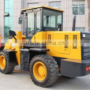 3ton front wheel loader for sale made in china with hydraulic brakes and joysticks