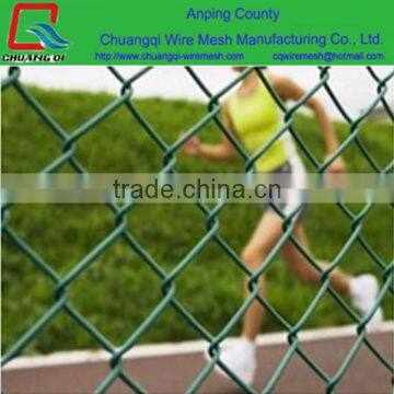 Used chain-wire fencing mini mesh promotion double gate pvc coated chain link fence