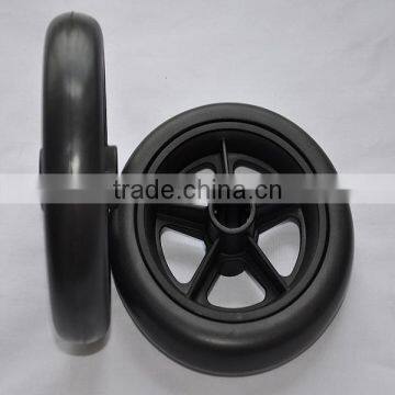 6 inch wide plastic baby pram wheel