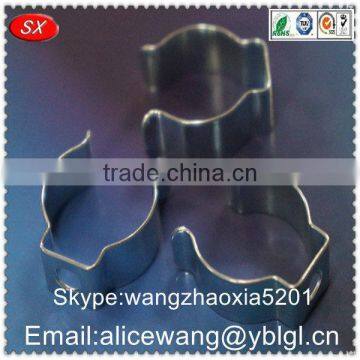 Customized stainless steel/aluminum/spring steel u clip,steel u clip,u type clip