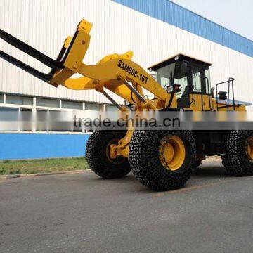 New 27TON forklift front end loader for lifting rock from manufacturer