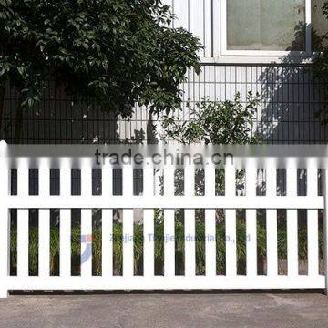 White Tan or Black Vinyl Fencing