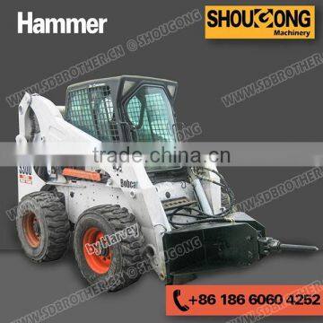 Skid Steer Loader Hydraulic Hammer photo-3