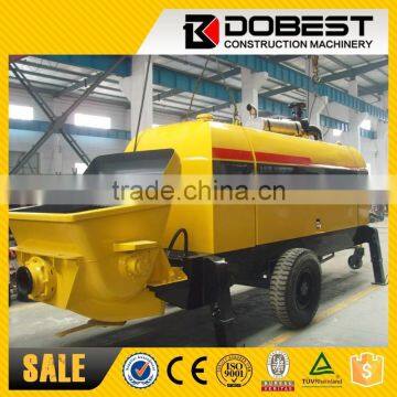 Electric Concrete Pump With Drum Mixer photo-3